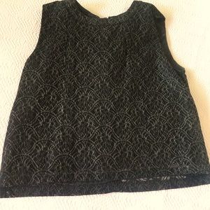 gold brocade tank top